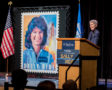 America’s First Female Astronaut to Soar on Forever Stamp.-Tam O'Shaughnessy, Co-founder and Executive Director, Sally Ride Science at UC San Diego. Widow of Sally Ride.