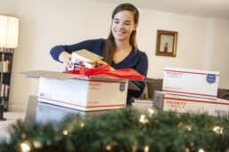 Customer packing holiday packages