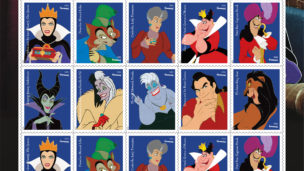 Disney Villains Stamp