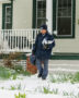 Letter Carrier in the Snow