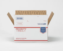 Open Priority Mail Box