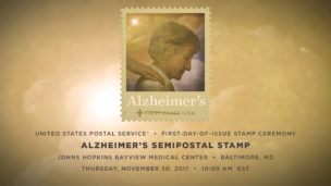 USPS FDOI Alzheimer's Semipostal Stamp