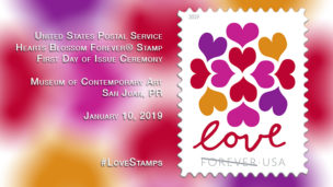 Hearts Blossom U.S. Postal Service Forever® Stamp video