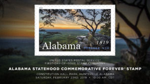 Alabama Statehood Stamp
