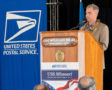 U.S. Postal Service Honors Battleship USS Missouri with a Forever StampStamp Depicts “Mighty Mo” Underway.-Jeffrey C. Johnson, U.S. Postal Service acting enterprise analytics vice president.