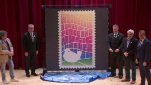 Woodstock Commemorative Forever Stamp First Day of Issue