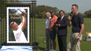 USPS Arnold Palmer Forever® Stamp FDOI ceremony