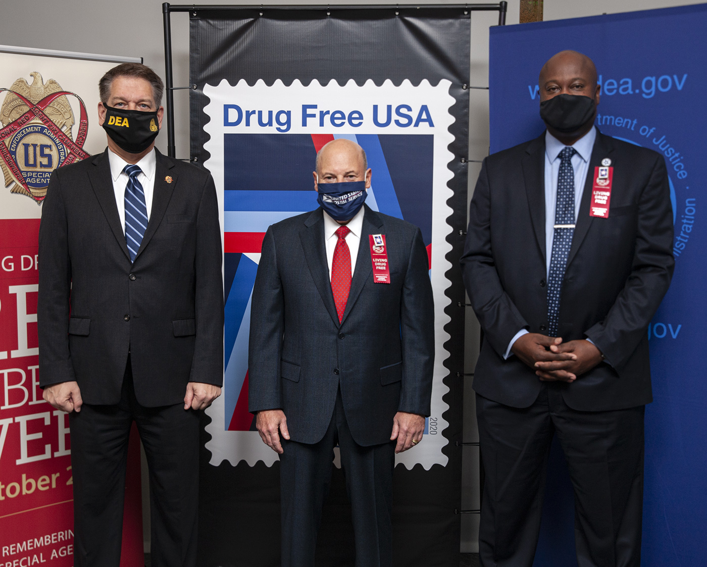 USPS First Day of Issue Drug Free USA Stamp USPS Digital Media