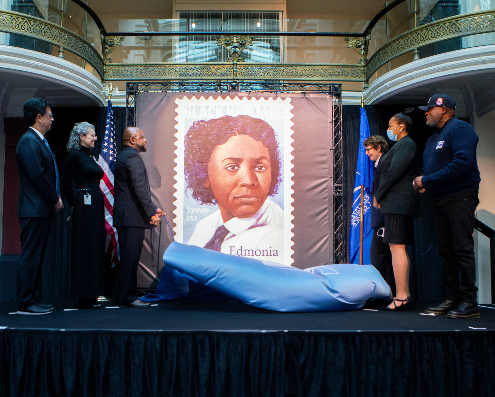U.S. Postal Service Salutes Legendary Sculptor Edmonia Lewis USPS Digital Media