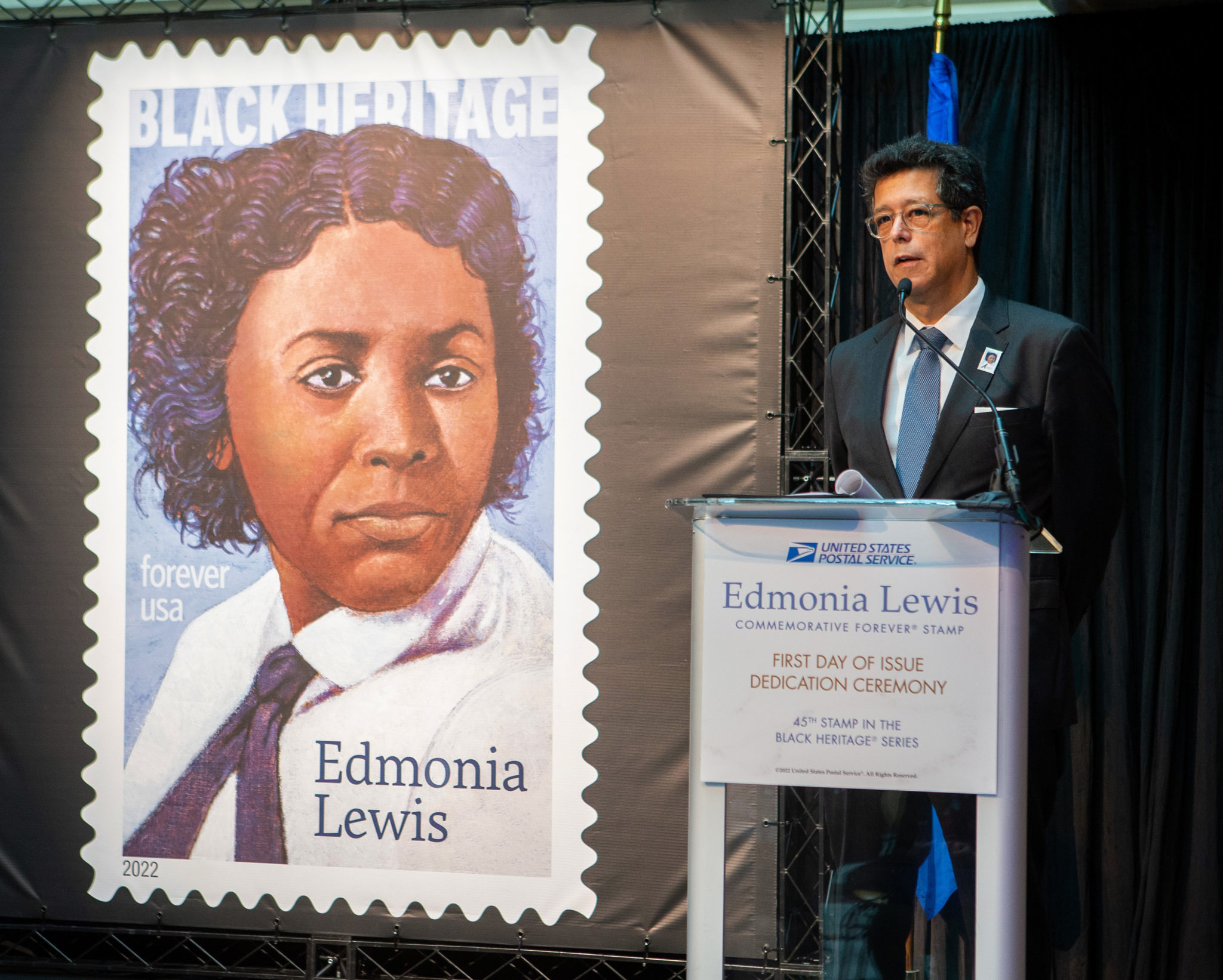 U.S. Postal Service Salutes Legendary Sculptor Edmonia Lewis USPS Digital Media